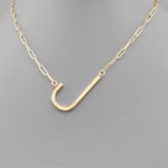 Initial Chain Necklace - Picture 4 of 13